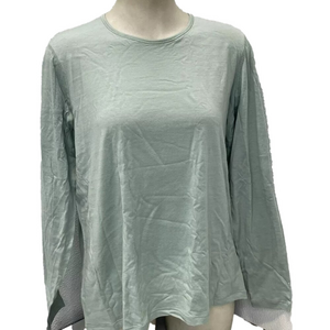 NEW ICEBREAK Women's Top Merino 200 Oasis Long Sleeve Crew Size 3XL Moss
